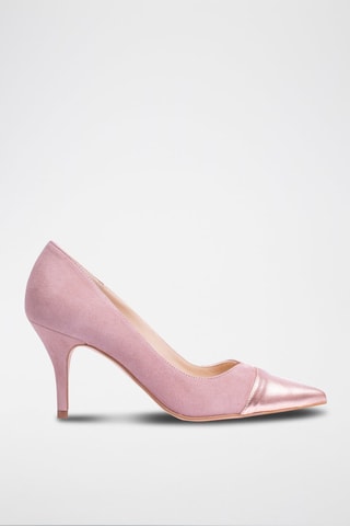 Leren Pumps Monica - Roze