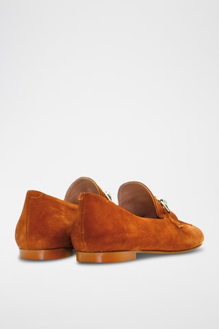 Nubuck Mocassins - Camel