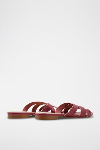 Leren Muiltjes - Rood