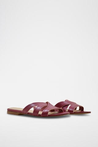 Leren Muiltjes - Rood