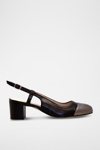 Leren Pumps - Lichtroze