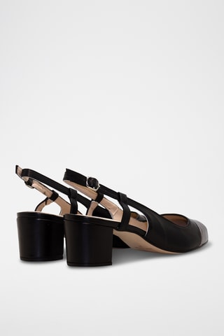 Leren Pumps - Lichtroze