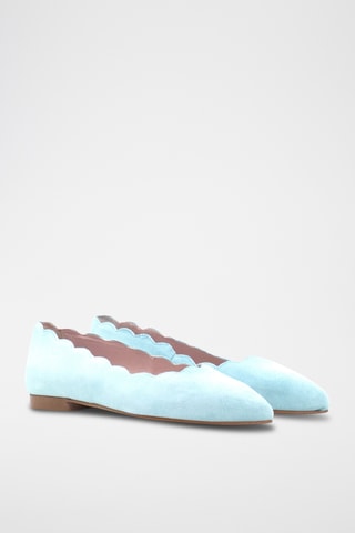 Nubuck Ballerina's - Groen
