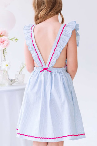 Pichi - Blanco, azul y rosa
