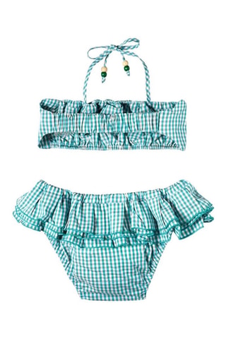 Bikini - Blanco y verde
