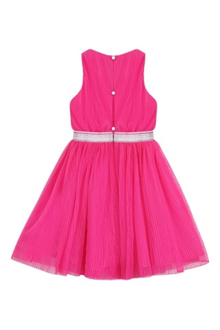 Vestido plisado - Rosa