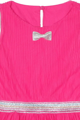 Vestido plisado - Rosa