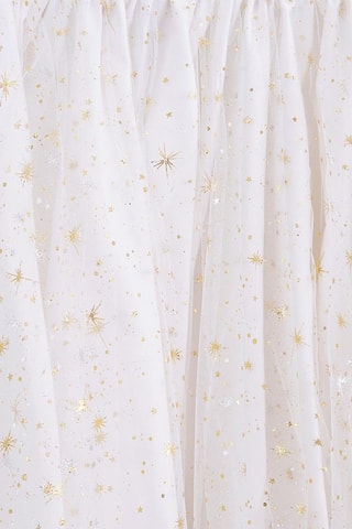 Vestido plisado - Blanco