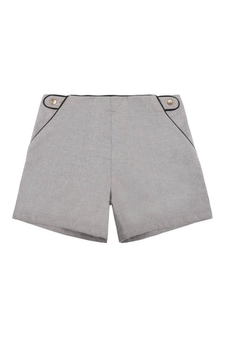 Short de terciopelo - Gris