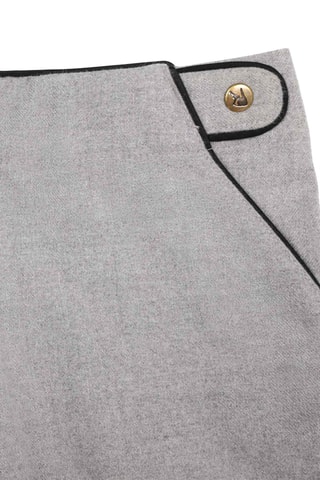 Short de terciopelo - Gris