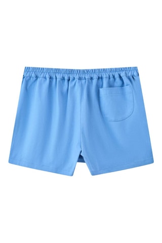 Falda pantalón - Azul y rosa