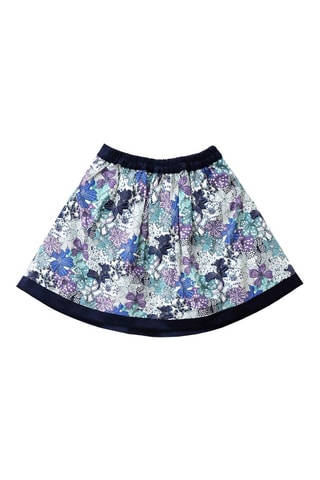 Falda - Blanco, azul y violeta