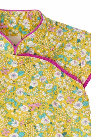 Vestido - Azul, amarillo y rosa