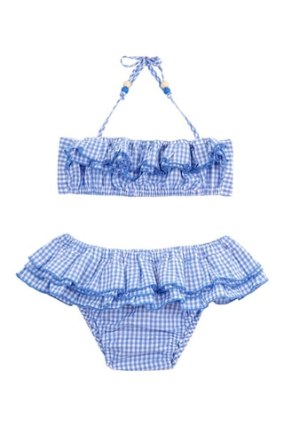 Bikini - Blanco y azul