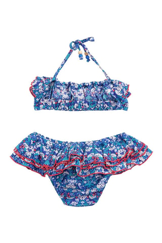 Bikini - Blanco, rojo y azul