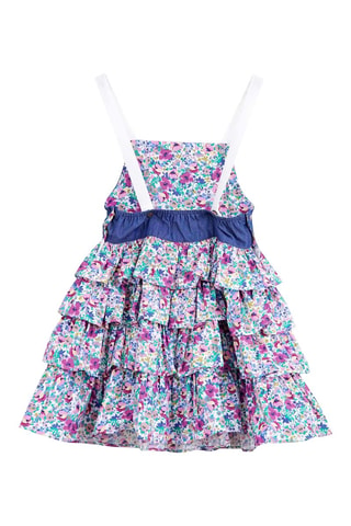 Pichi - Blanco, azul, violeta y rosa