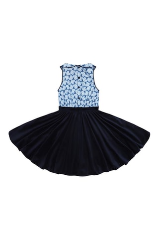 Robe - Blanc et bleu
