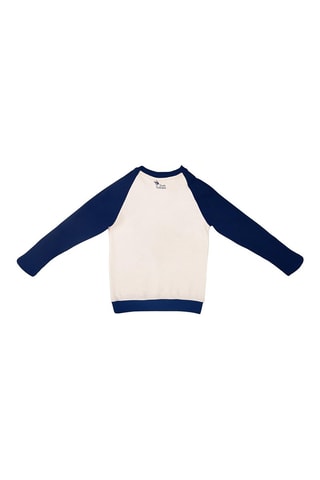 Sudadera - Negro y beige