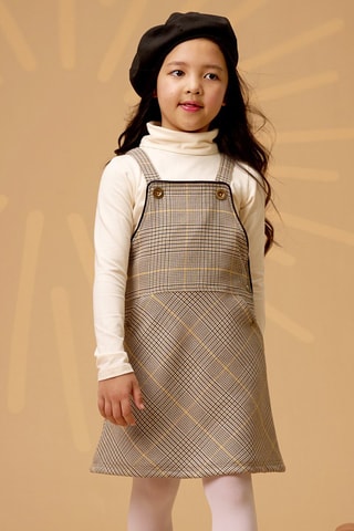 Peto de lana - Negro, amarillo y gris