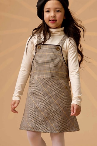 Peto de lana - Negro, amarillo y gris