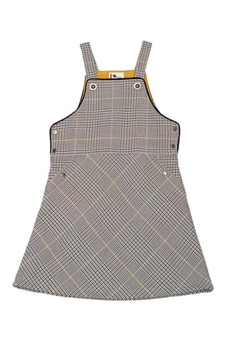 Peto de lana - Negro, amarillo y gris