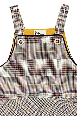 Peto de lana - Negro, amarillo y gris
