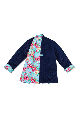 Chaqueta reversible - Rojo, azul y verde