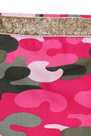 Short - Blanco, verde y rosa