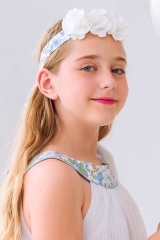 Cinta para el pelo - Blanco - 3-4 años
