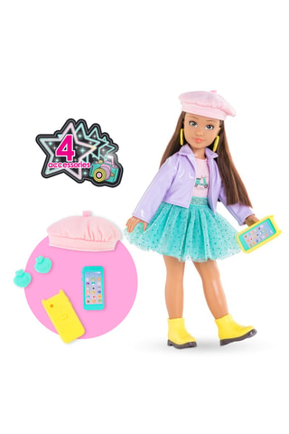 Estuche de muñeca Corolle Luna - 28 cm - 5 piezas - Desde 4 años