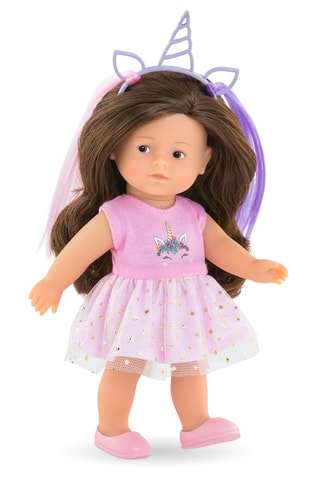 Muñeca mini corolline Romy - 20 cm - 4 piezas - Desde 3 años