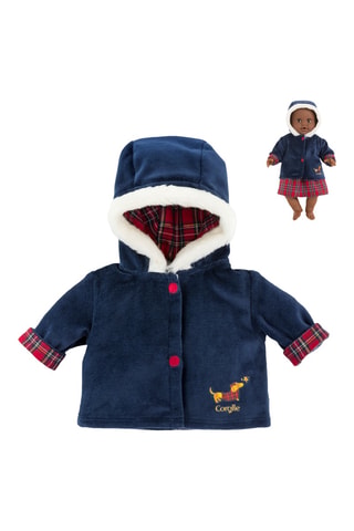 Abrigo con capucha para muñeco Corolle - 36 cm - Desde 2 años