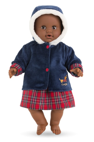 Abrigo con capucha para muñeco Corolle - 36 cm - Desde 2 años
