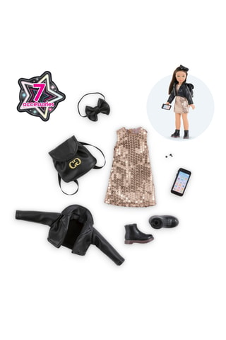 Armario para muñeca Corolle - 7 accesorios - Desde 4 años