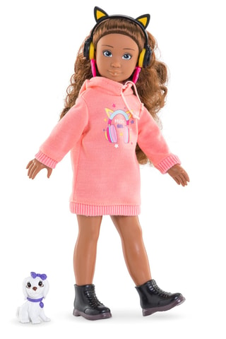 Estuche de muñeca Corolle Melody Music et Mode - 28 cm - 5 accesorios - Desde 4 años