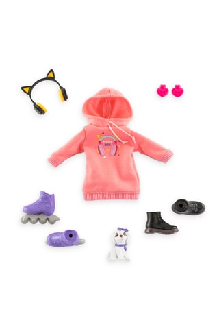 Estuche de muñeca Corolle Melody Music et Mode - 28 cm - 5 accesorios - Desde 4 años