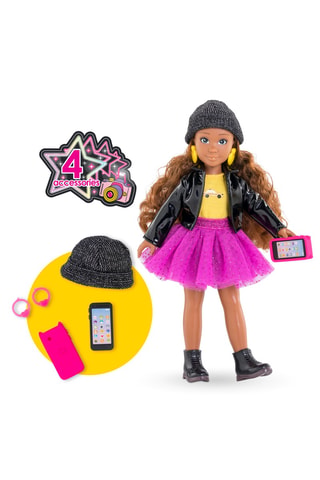 Estuche de muñeca Corolle Melody - 28 cm - 5 accesorios - Desde 4 años