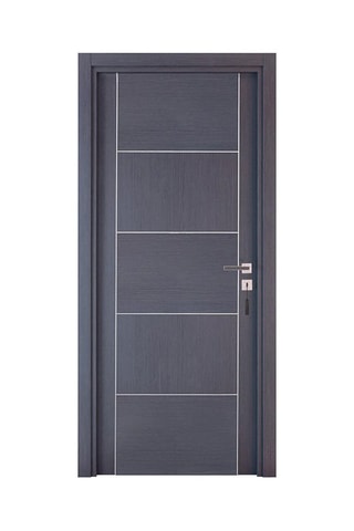 Bloc-porte d'intérieur Casoar - Imitation chêne cendré - 83 x 204 cm