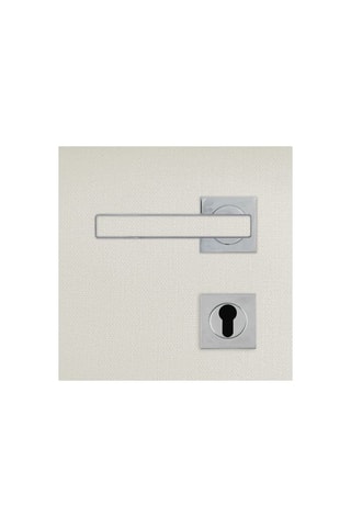 Poignée à cylindre Premium - Imitation textile Perle - Porte de 30 à 50 mm