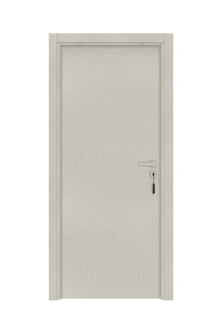 Bloc-porte d'intérieur Miro - Imitation textile Opale - 73 x 204 cm