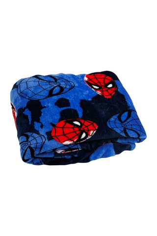 Manta con capucha infantil Spider-Man Los Vengadores Marvel - Azul marino