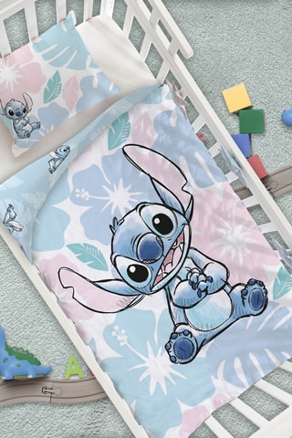Juego de nórdico reversible Stitch Lilo y Stitch Disney - Blanco