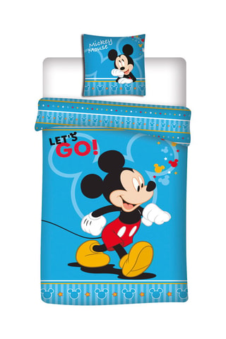 Juego de nórdico Mickey Disney - Azul
