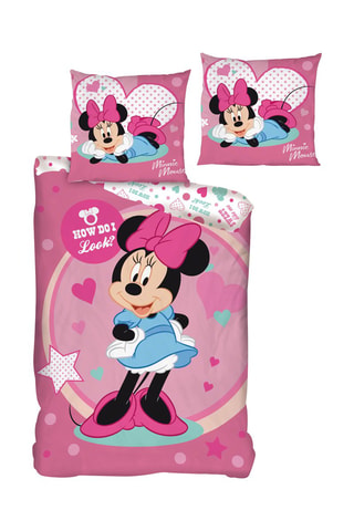 Juego de nórdico Minnie Disney - Rosa