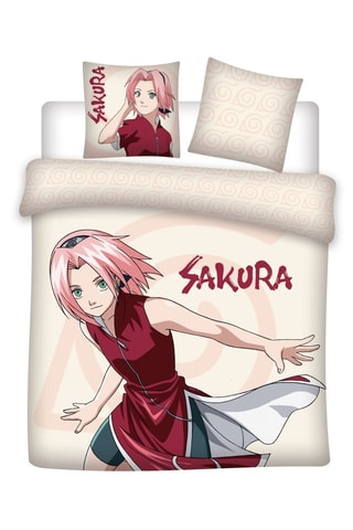 Juego de nórdico Sakura Naruto - Beige