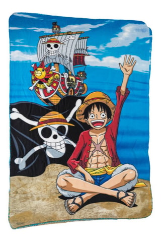 Manta One Piece - Azul ­- 100 x 140 cm