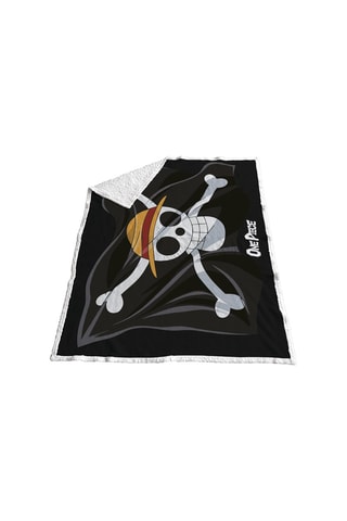Manta One Piece - Negro y blanco - 130 x 170 cm