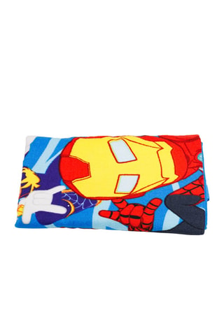 Toalla de playa Spidey y sus sorprendentes amigos Marvel - Rojo y azul - 70 x 140 cm
