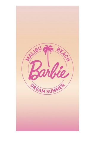 Toalla de playa Barbie - Rosa - 70 x 140 cm
