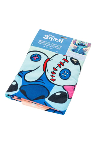 Toalla de playa Stitch Lilo y Stitch Disney - Azul ­- 70 x 140 cm